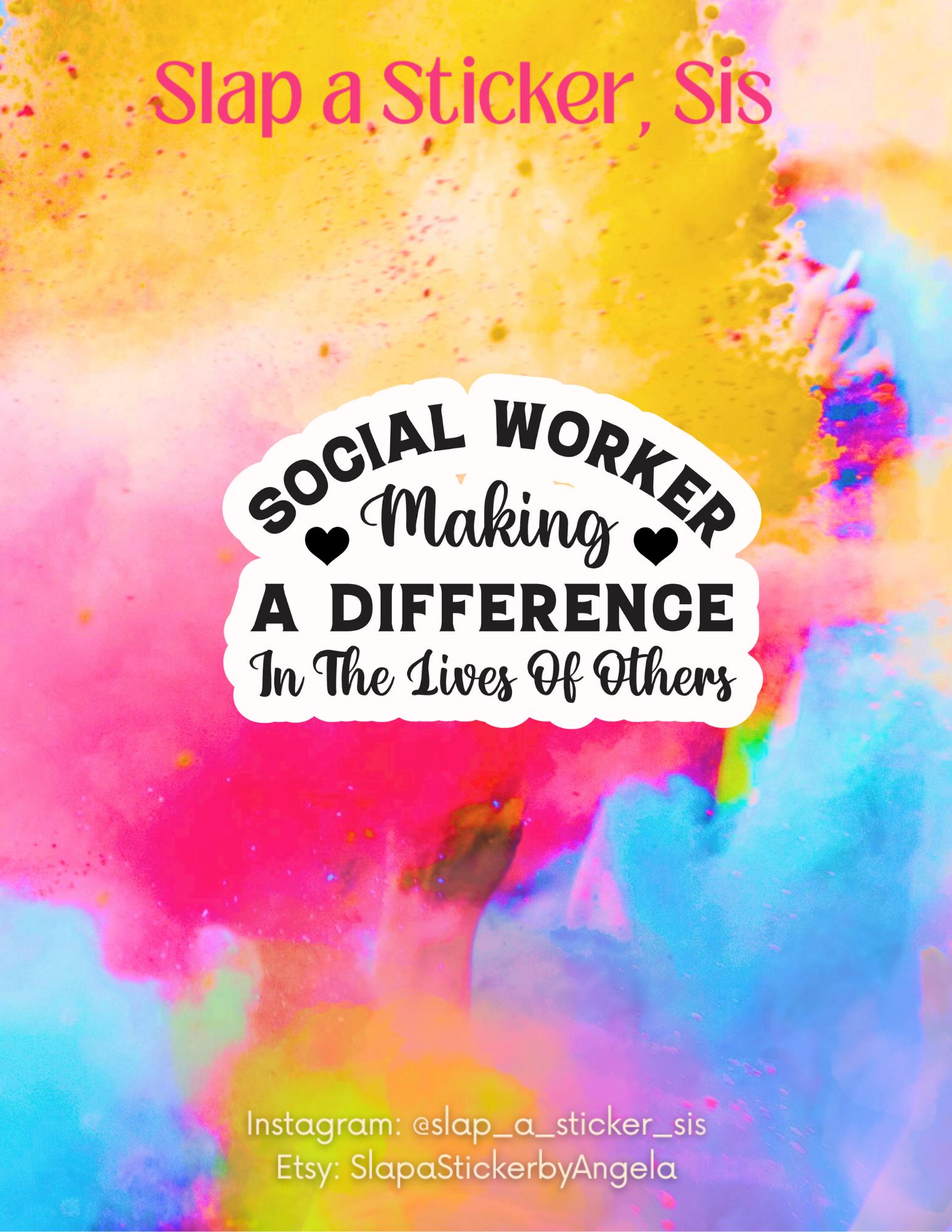 Social Worker Making A Difference In The Lives Of Others