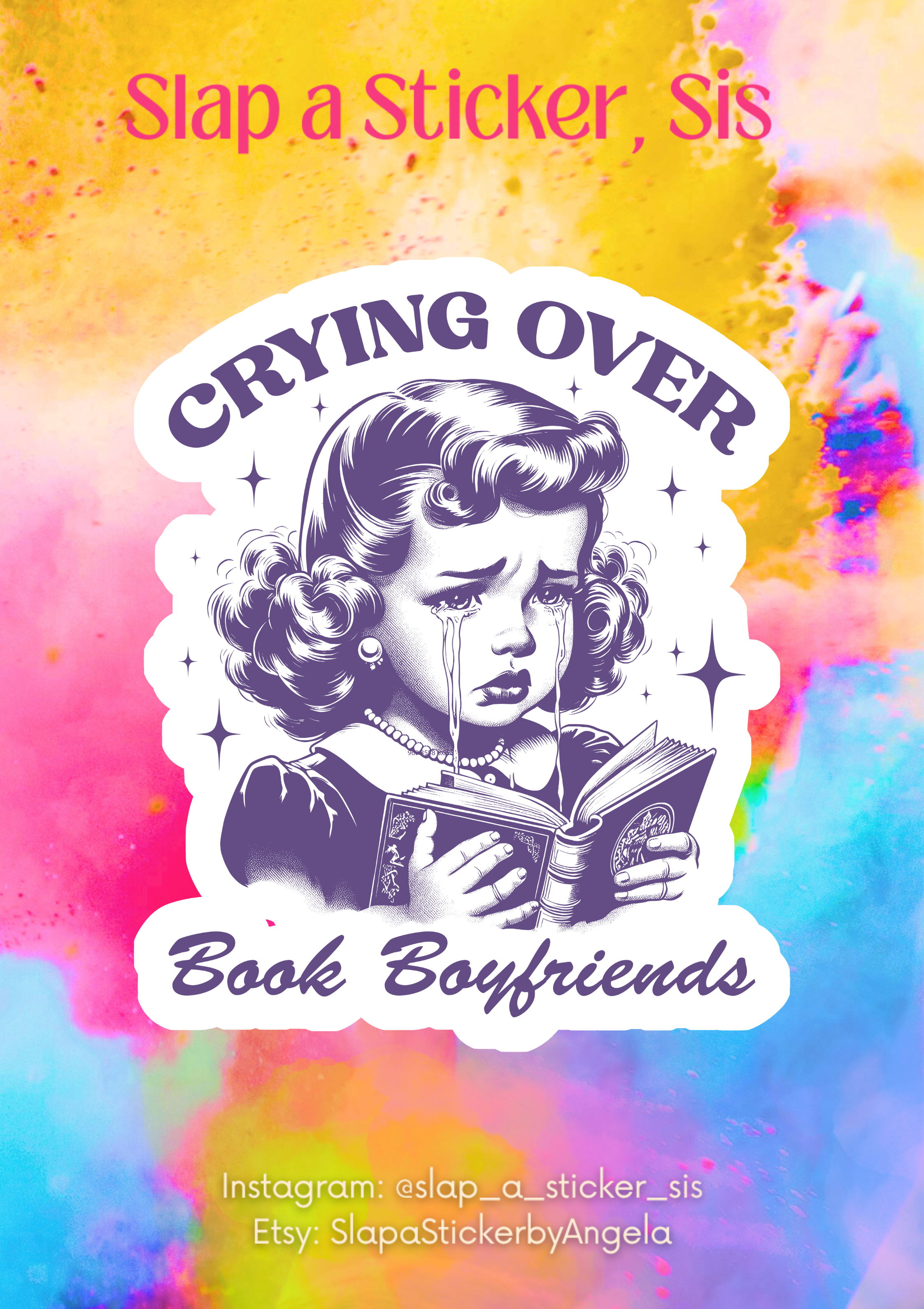 Crying over book boyfriend