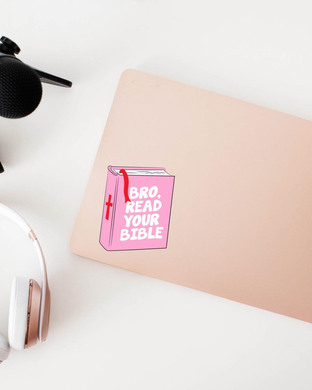 Bro, Read Your Bible Sticker | Funny Christian Sticker | Faith-Based Humor |
