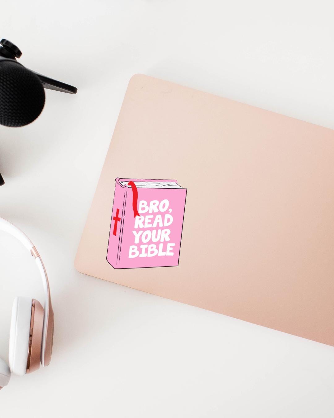 Bro, Read Your Bible Sticker | Funny Christian Sticker | Faith-Based Humor |