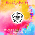 Funny "Good Heart" Sticker • Sassy Waterproof Vinyl Decal